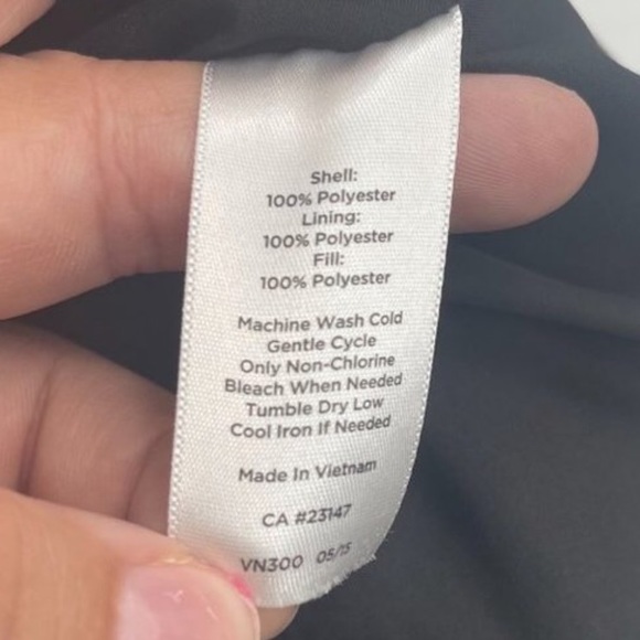 Cute Talbots Quilted Polka Dot Puffer Vest S - Picture 6 of 13